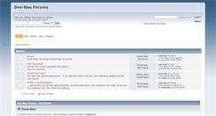 Desktop Screenshot of forums.dee-nee.com